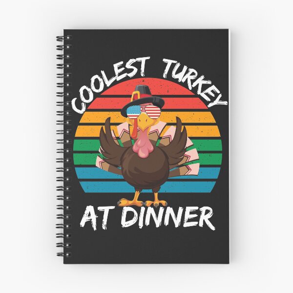 Item preview, COOLEST TURKEY, AT DINNER, GRATEFUL, BLESSED, BOUNTIFUL THANKSGIVING, TURKEY DINNER, designed and sold by R B Chrystal.