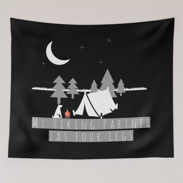 Item preview, My Hiking Partner Has Four Legs designed and sold by KAKUZAKI.