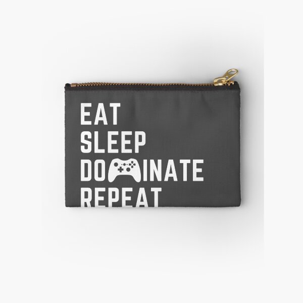 Item preview, Eat Sleep Dominate Repeat video gamer apparel  designed and sold by choceclairs.