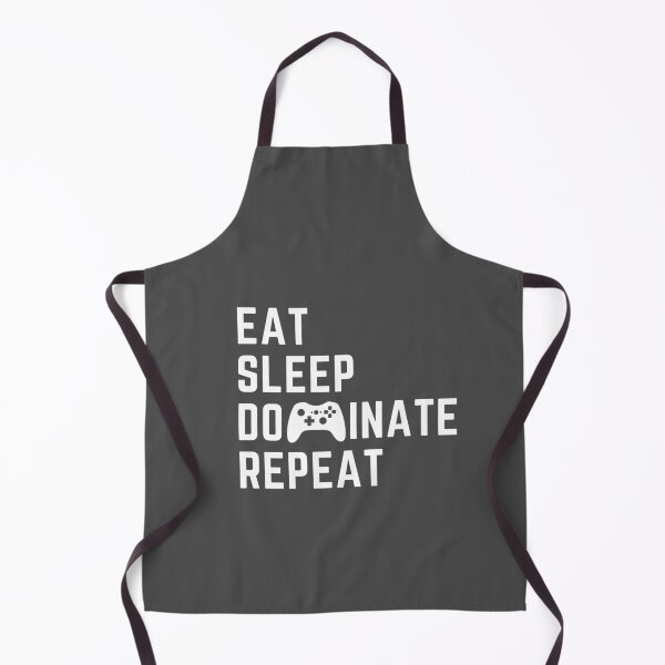 Item preview, Eat Sleep Dominate Repeat video gamer apparel designed and sold by choceclairs.