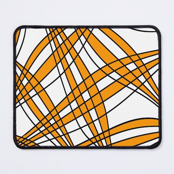 Item preview, Abstract pattern - orange and white. designed and sold by K.S ART.