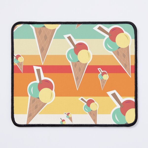 Item preview, Ice cream holiday vacation summer fun - seamless pattern. Caroline Laursen Original designed and sold by Caroline Laursen.