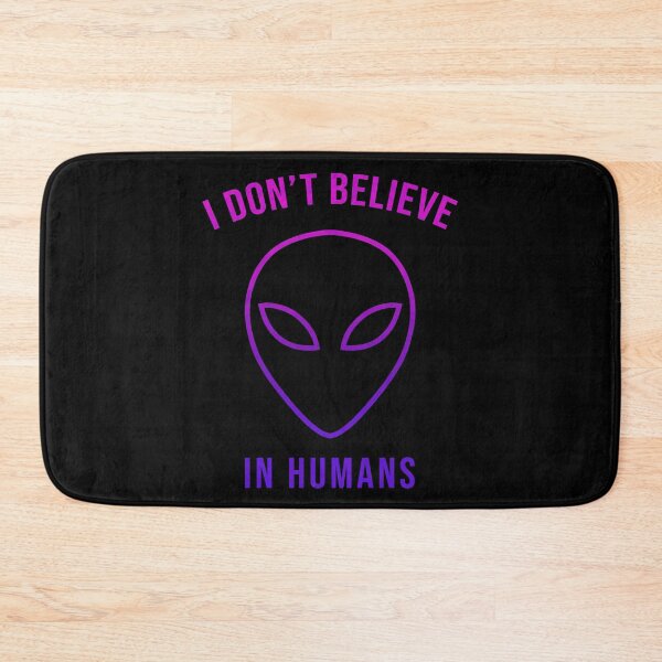 Item preview, I Don't Believe in Humans (Line Color II) designed and sold by SoulArtLove.