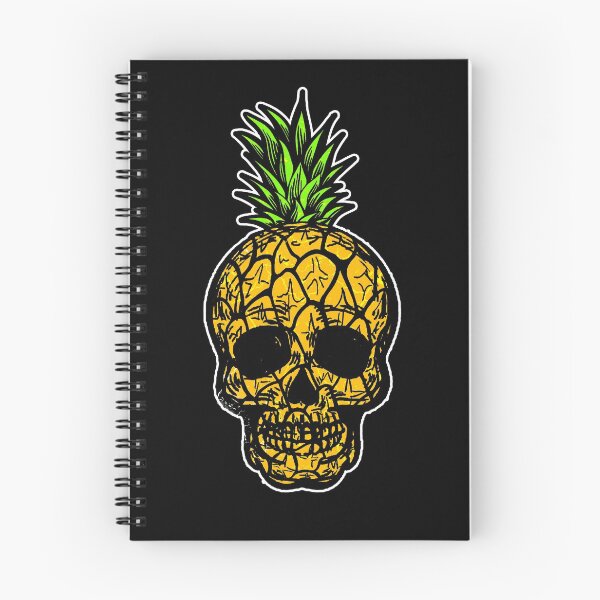 Item preview, Pineapple skull designed and sold by Mila1946.