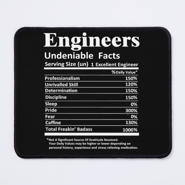 Item preview, Engineers Undeniable Facts designed and sold by YueHeng Creates ⭐⭐⭐⭐⭐.