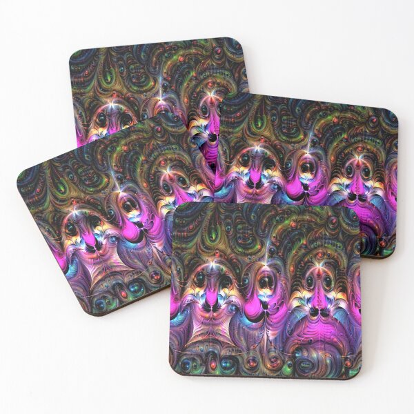 Item preview, Rainbow space monkeys designed and sold by BelAnnGrey.