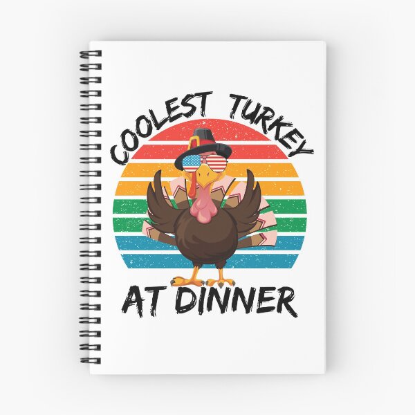 Item preview, COOLEST TURKEY, AT DINNER, GRATEFUL, BLESSED, BOUNTIFUL THANKSGIVING, TURKEY DINNER, designed and sold by R B Chrystal.