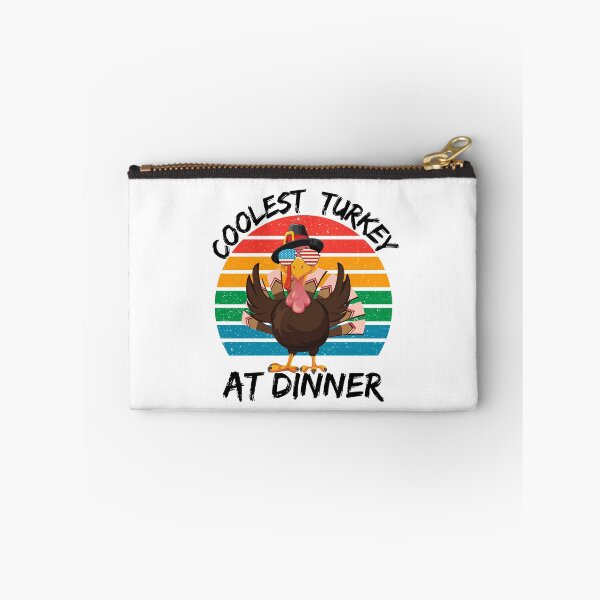 Item preview, COOLEST TURKEY, AT DINNER, GRATEFUL, BLESSED, BOUNTIFUL THANKSGIVING, TURKEY DINNER, designed and sold by R B Chrystal.