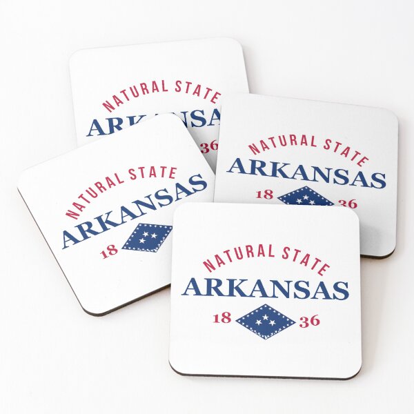 Item preview, Arkansas Pride Native Home Natural State  designed and sold by The Junto Shop.
