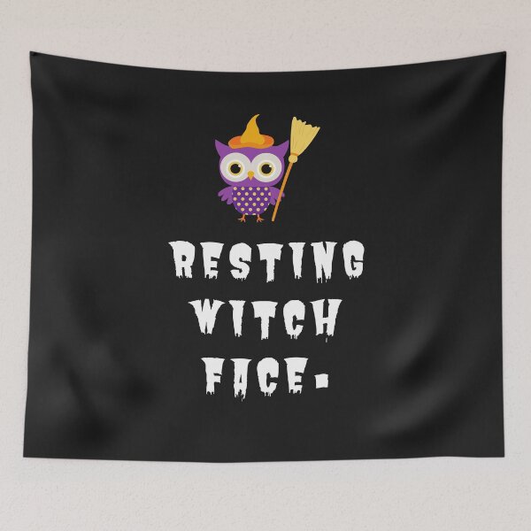 Item preview, Resting Witch Face. designed and sold by 2-Of-A-Kind.