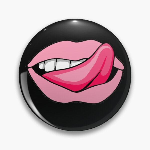 Item preview,  Artistic Abstract Pink Pattern Lips with Pink Tongue - by Iskybibblle designed and sold by Iskybibblle.
