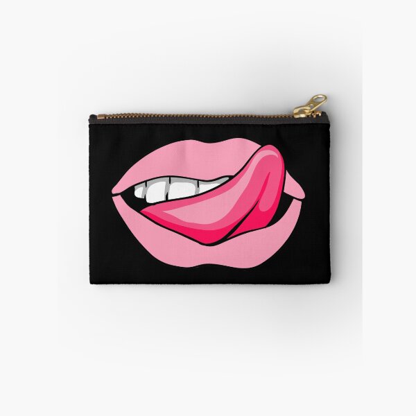 Item preview,  Artistic Abstract Pink Pattern Lips with Pink Tongue - by Iskybibblle designed and sold by Iskybibblle.