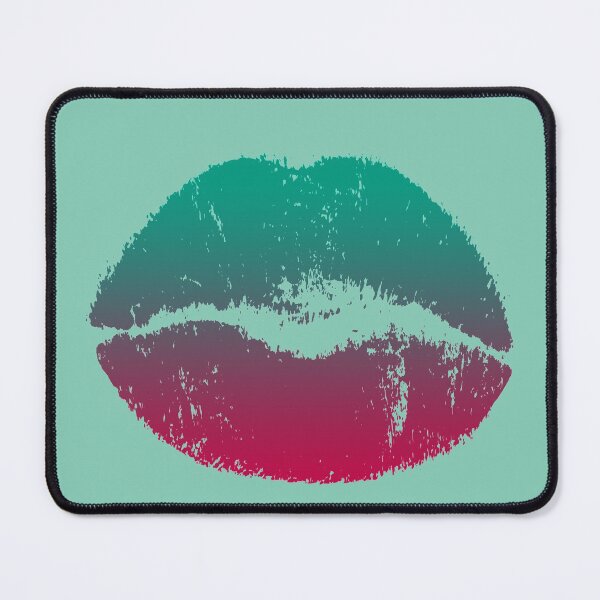 Item preview, Kiss mouth face mask kiss pattern in love sexy mouth pink lips designed and sold by MadandMean.
