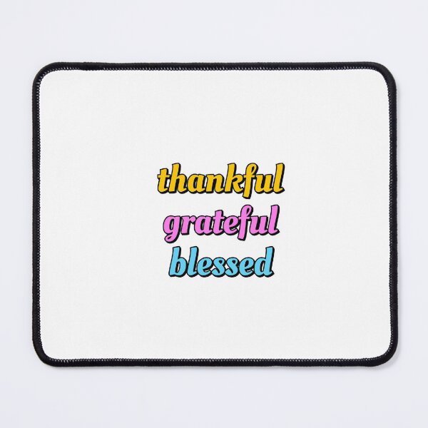 Item preview, Thankful grateful blessed designed and sold by Inspirationmotivation.