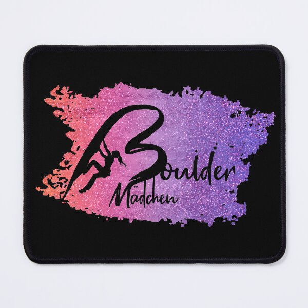 Item preview, Boulderin bouldering girl pink purple bouldering bouldering gift designed and sold by MadandMean.