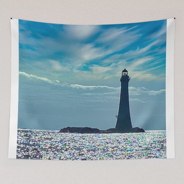 Item preview, Lighthouse Rock Irish Sea designed and sold by Sailmates Reflections.