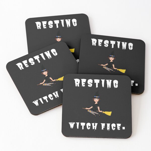Item preview, Resting Witch Face. designed and sold by 2-Of-A-Kind.
