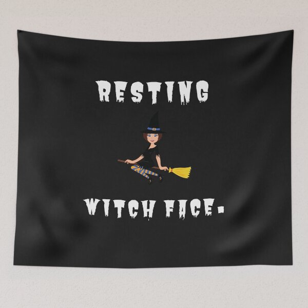 Item preview, Resting Witch Face. designed and sold by 2-Of-A-Kind.