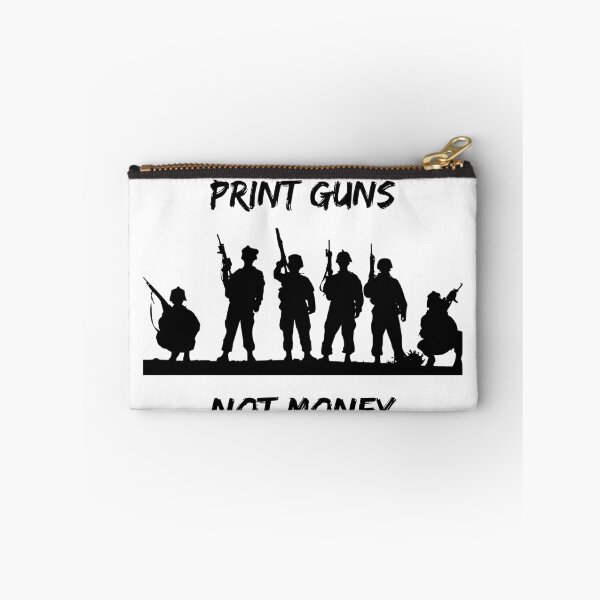 Item preview, Print Guns Not Money designed and sold by Hab2.