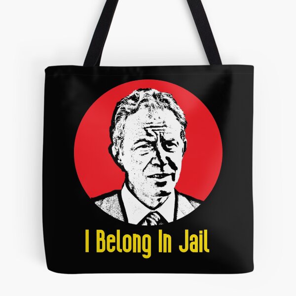 Item preview, Tony Blair "I Belong In Jail" designed and sold by RevolutionInPaint.