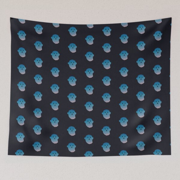 Item preview, Blue ghost boo designed and sold by Bianca Brownish.