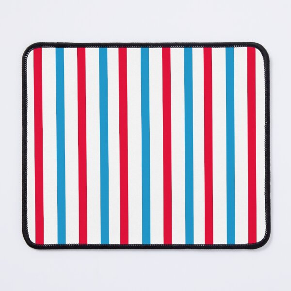 Item preview, Red white and royal blue - Vertical lines pattern designed and sold by feether-store.