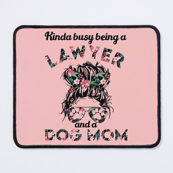 Item preview, Lawyer woman and dog mom gifts designed and sold by chrlalexandru.