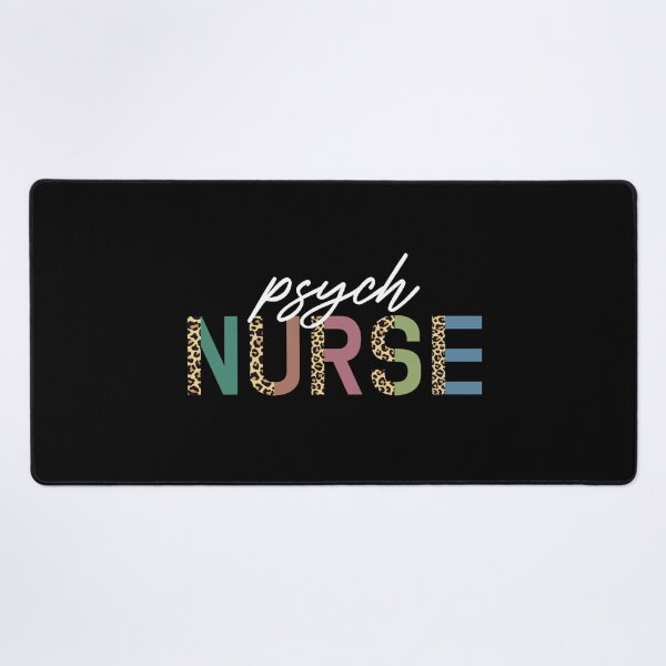 Item preview, Psych nurse Psychiatric nurse Cheetah leopard print | Mental Health Nurse | Gift for mental health Nurse and psych nurses designed and sold by Violet Treasures.