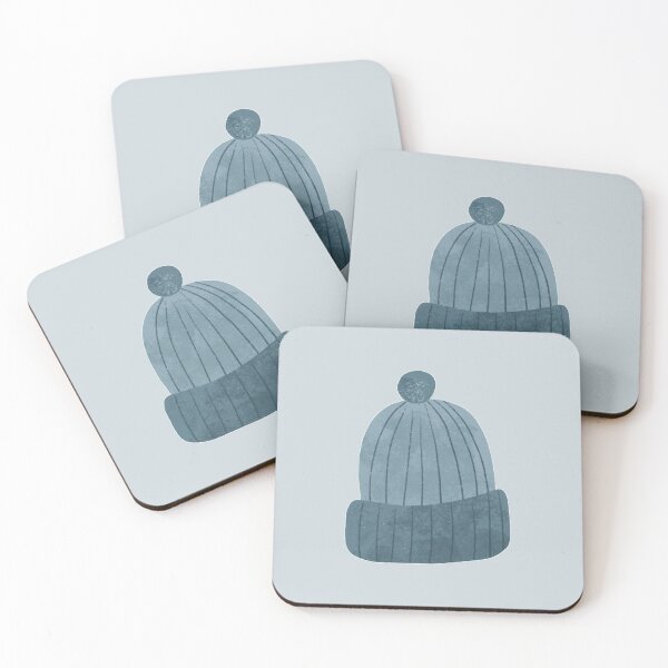 Item preview, Blue Beanie Sticker designed and sold by Paper Hearteu.