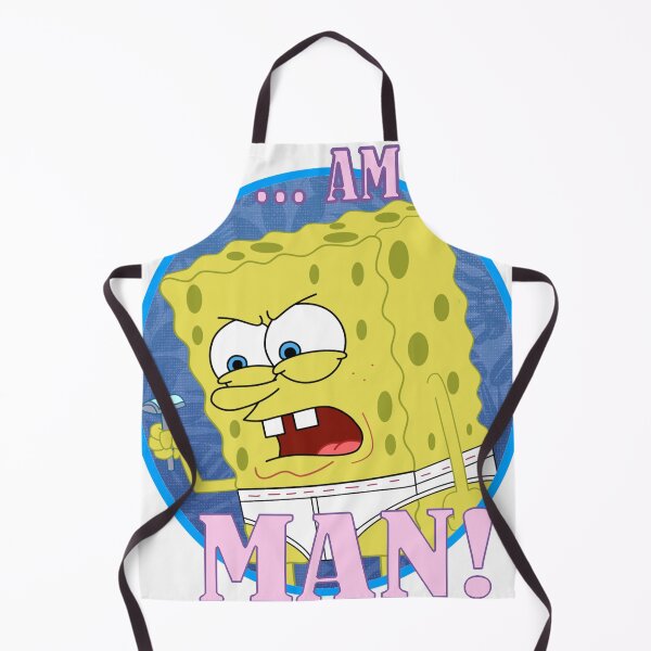 Item preview, I... am a MAN! Masculine Sponge Character designed and sold by WheelieQueer.