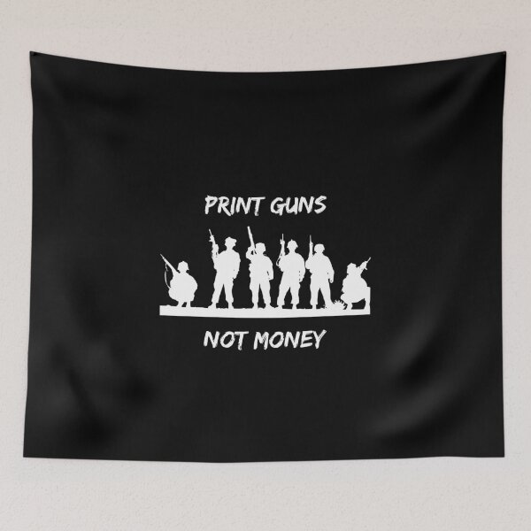 Item preview, Copy of Print Guns Not Money designed and sold by Hab2.