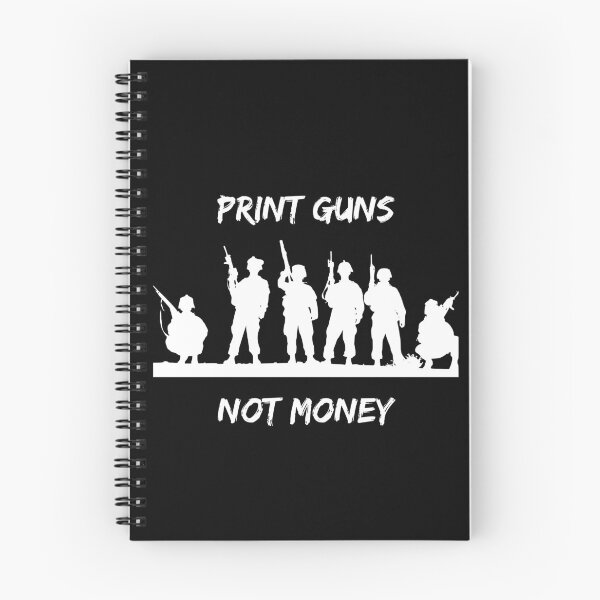 Item preview, Copy of Print Guns Not Money designed and sold by Hab2.