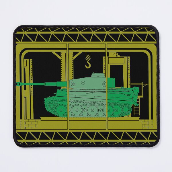 Item preview, Unusual Tiger tank in the repair shop designed and sold by FAawRay.