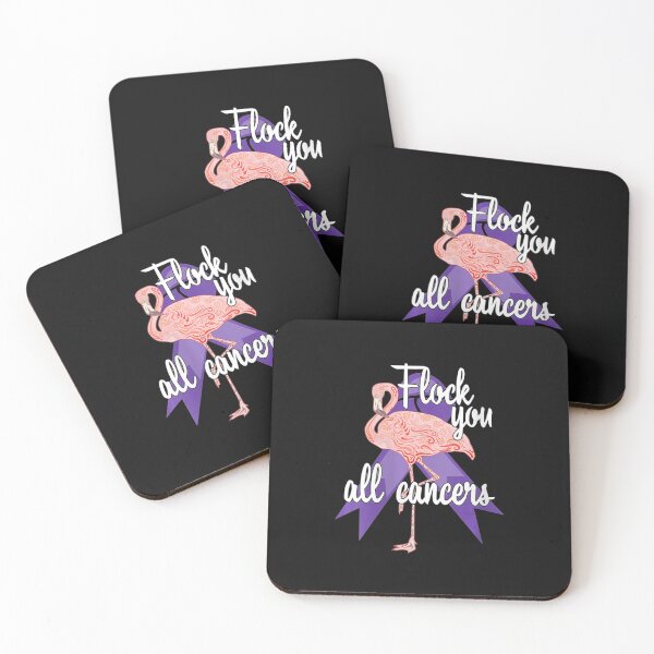 Item preview, Womens Flock You All Cancers Flamingo Survivor designed and sold by Lossubum5683.