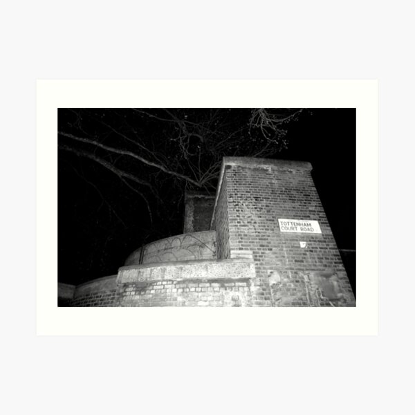 Fading London - Goodge Street Shelter Art Print