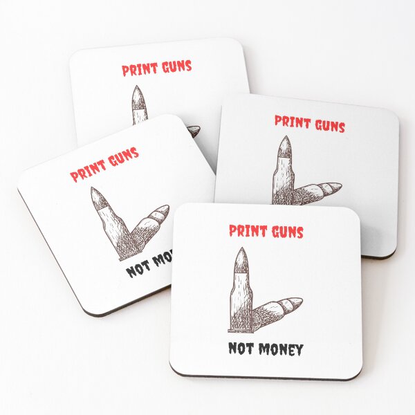 Item preview, Print Guns Not Money . designed and sold by Hab2.