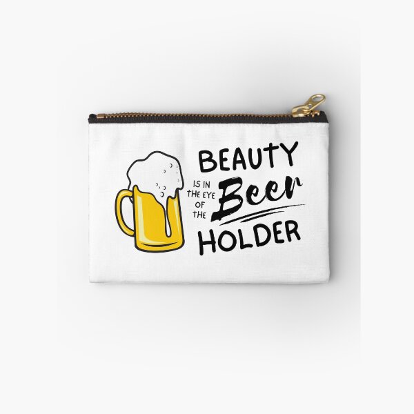 Item preview, Beauty is in the eye of the beer holder - Food Pun designed and sold by The Agreeable Raven.