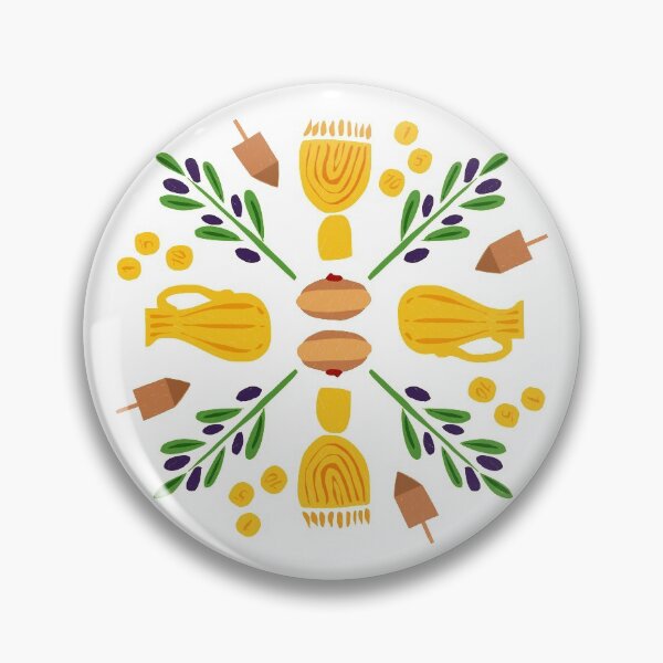 Item preview, Chanukah Roundel designed and sold by TillaCrowne.