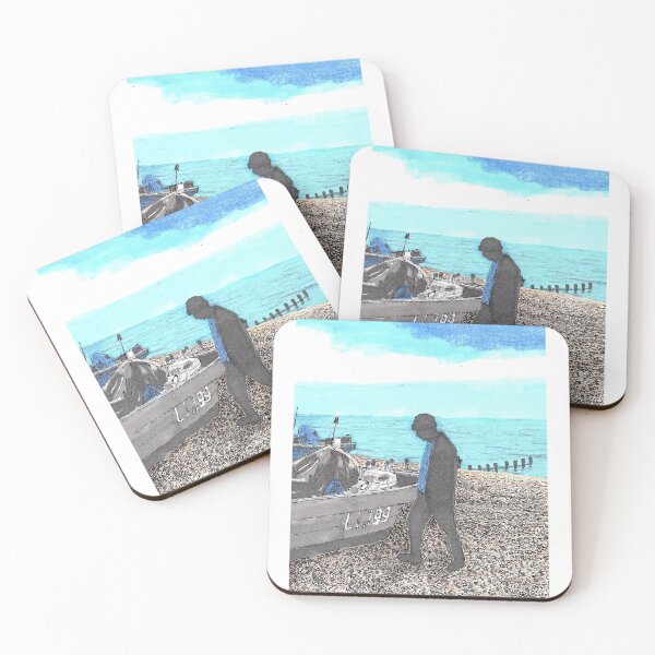 Item preview, Robin on Bognor beach designed and sold by Jim Griffiths.