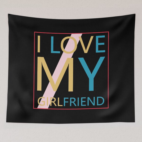 Item preview, I love my girlfriend designed and sold by PODapparel.