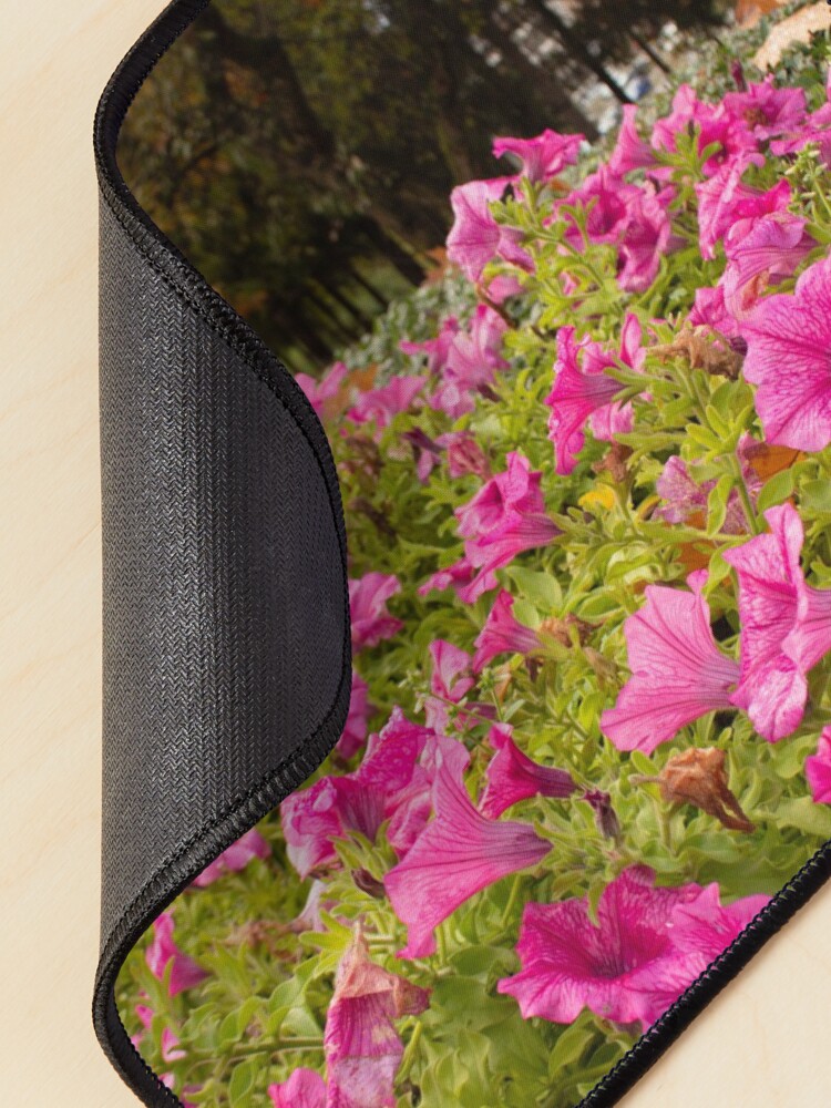 Alternate view of Petunia flower hot pink original photo Mouse Pad