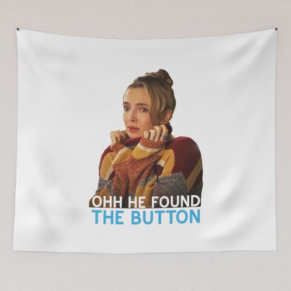 Item preview, jodie comer oh he found the button free guy designed and sold by i-Dezigns.