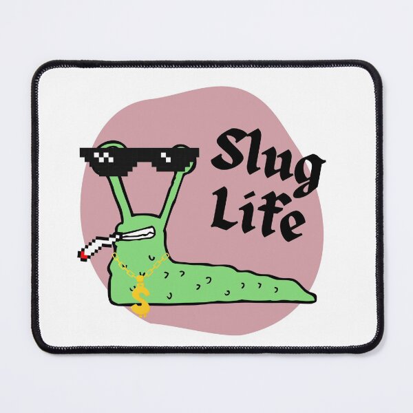 Item preview, Slug life - Animal pun designed and sold by The Agreeable Raven.