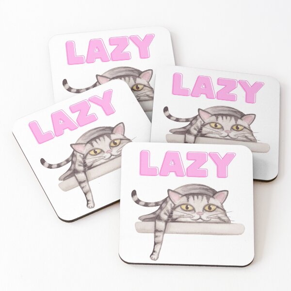 Item preview, Cute Lazy Cat designed and sold by OutofFocusShop.