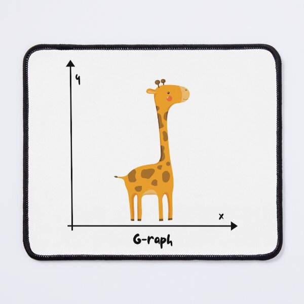 Item preview, Giraffe graph designed and sold by The Agreeable Raven.