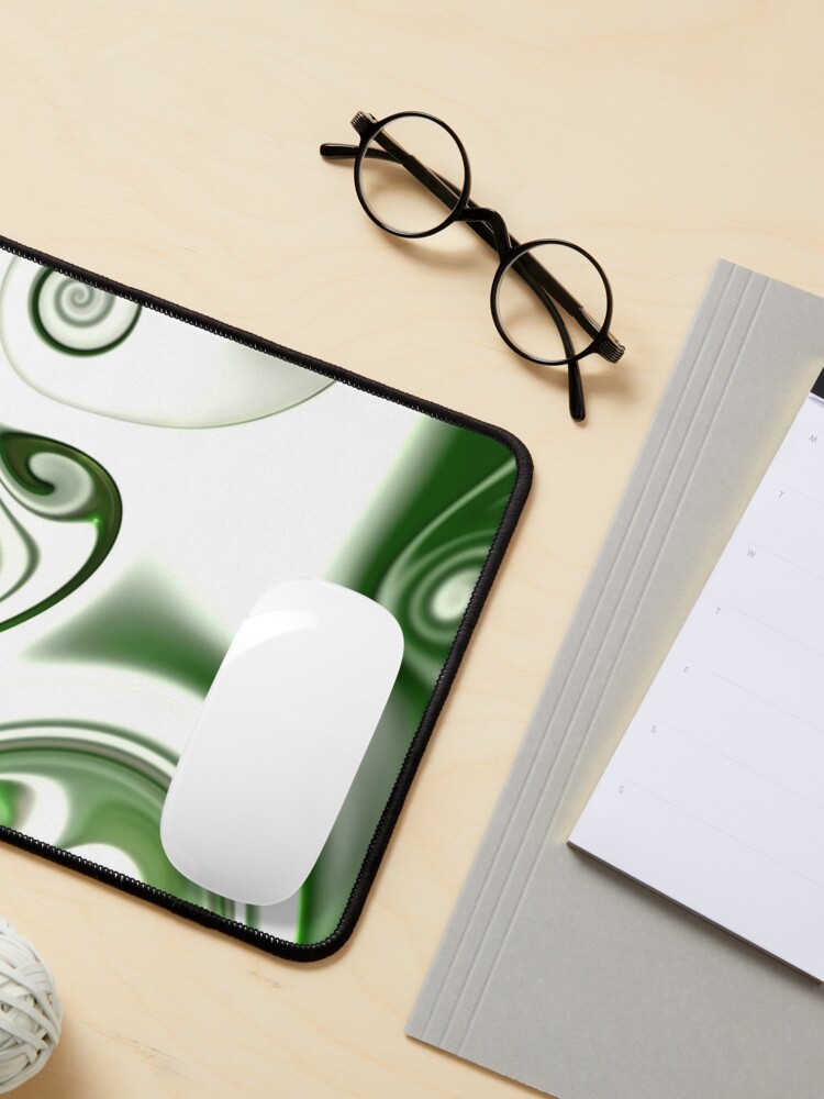 Alternate view of Multicolored unique everlasting pattern. Abstract watercolor new collection. |17| Mouse Pad