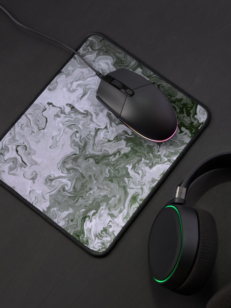 Alternate view of Multicolored unique everlasting pattern. Abstract watercolor new collection. |19| Mouse Pad