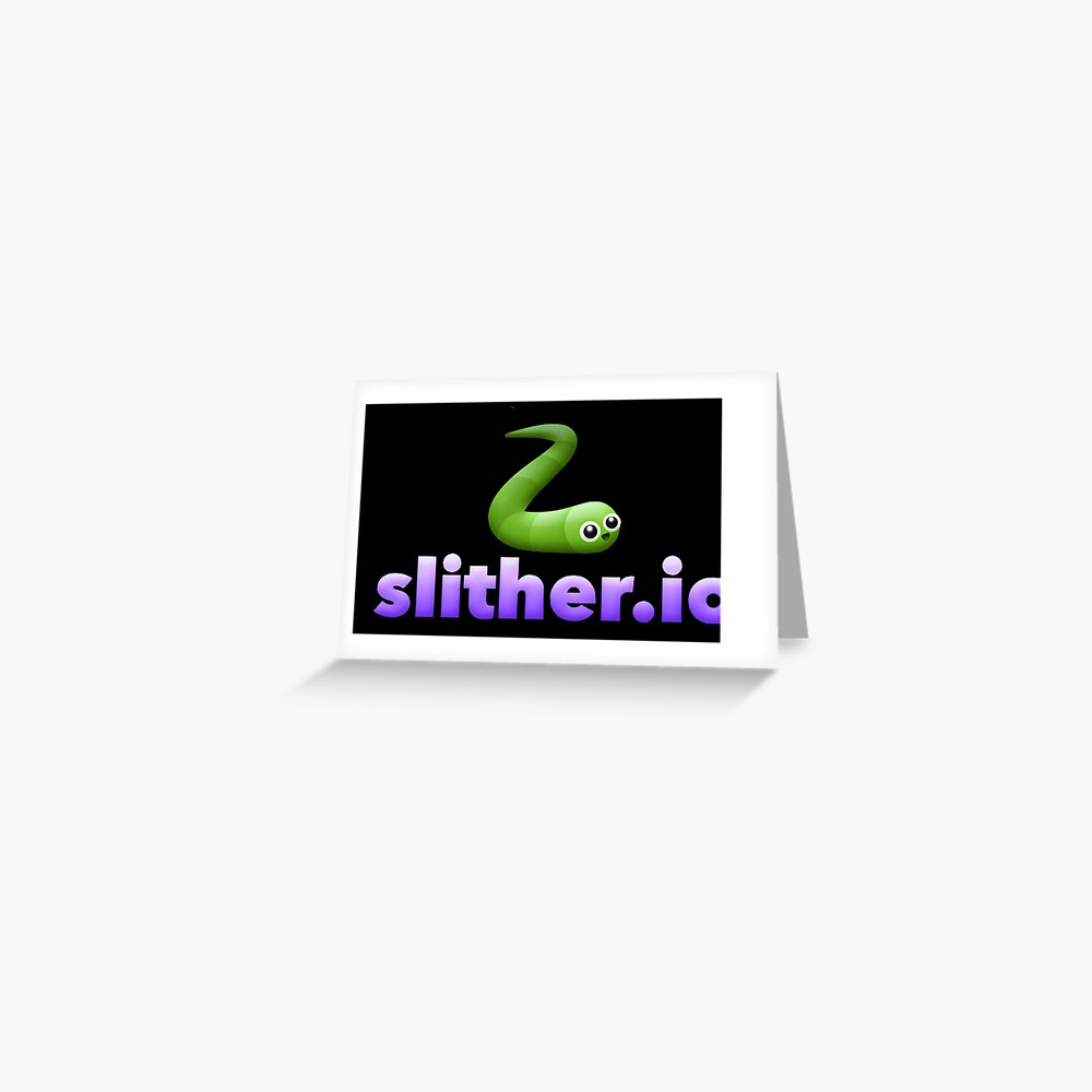 Slither io Greeting Card by HydroRed