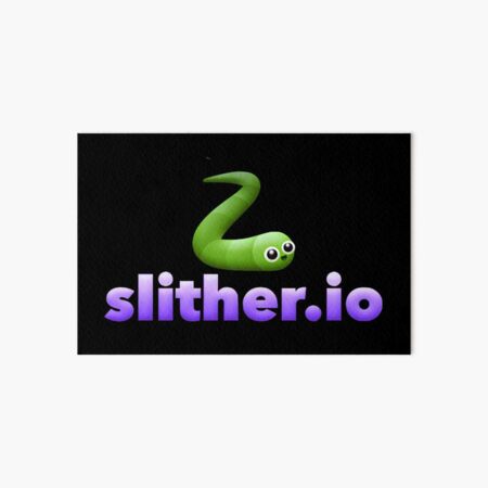 slither io game Art Board Print by messhaloustore