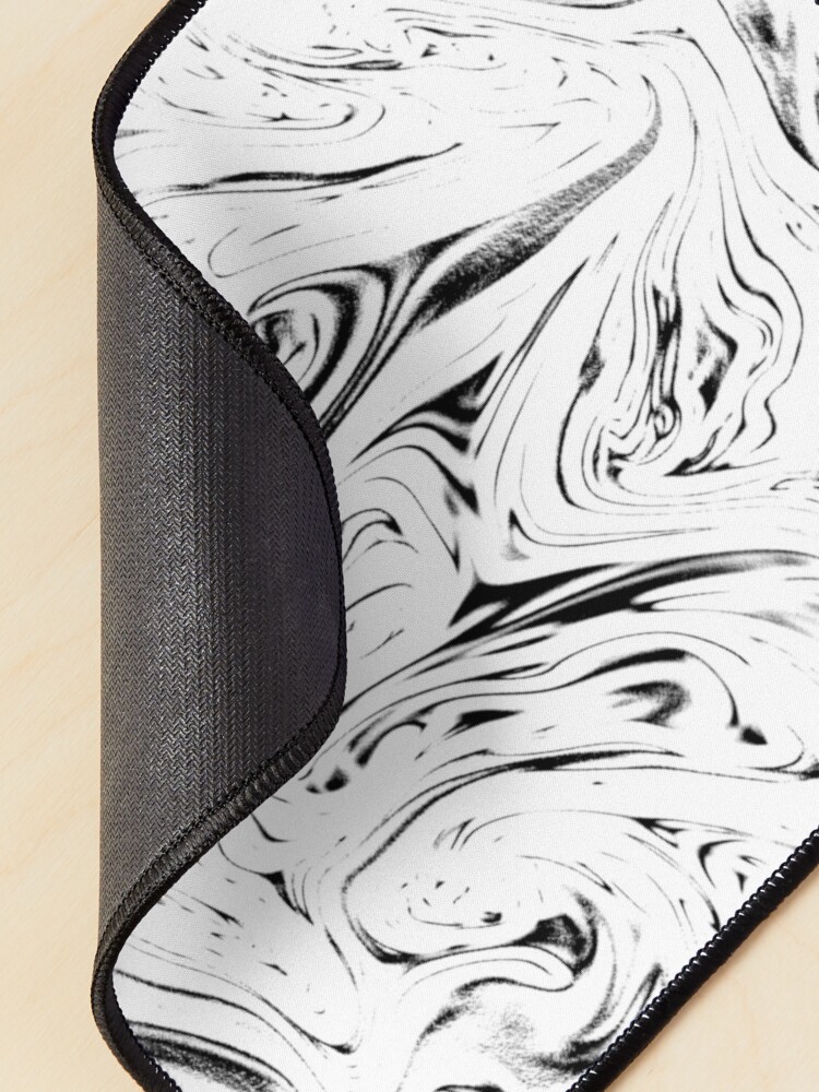Alternate view of Multicolored unique everlasting pattern. Inspirational pouring art Mouse Pad